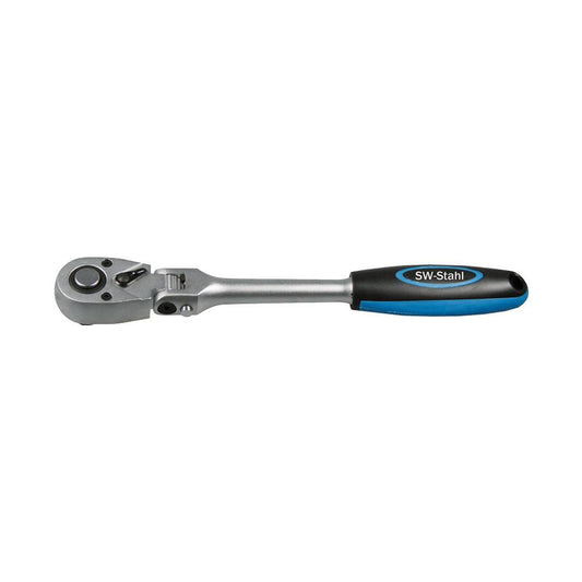 SW-Stahl Umschaltknarre, 3/8", mit Gelenk