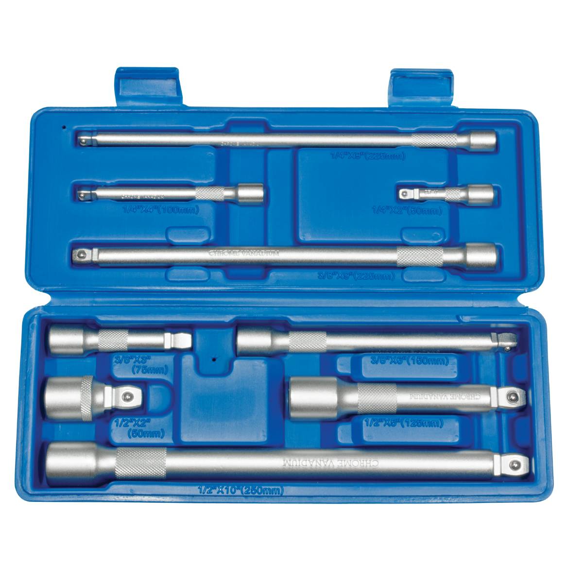 SW-Stahl Kippverlängerungssatz, 1/4"+3/8"+1/2", 9-teilig