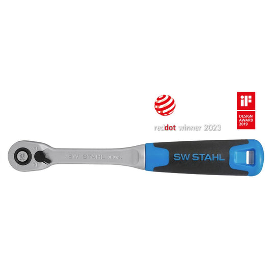 SW-Stahl Umschaltknarre, 1/2", schlanke Ausführung