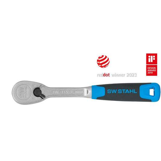 SW-Stahl Umschaltknarre, 1/4", High Torque, 135 Nm