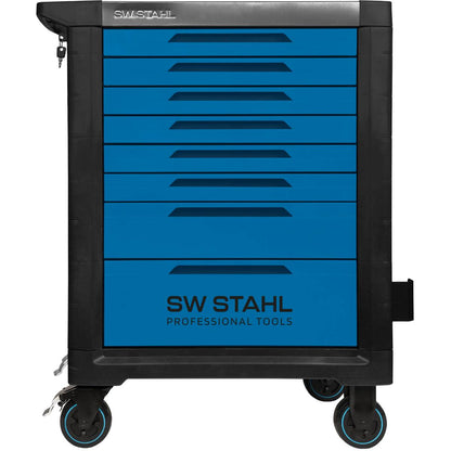 SW-Stahl Profi-Werkstattwagen TT801, blau, unbestückt