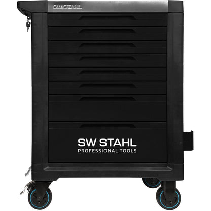 SW-Stahl Profi-Werkstattwagen TT801, schwarz, unbestückt
