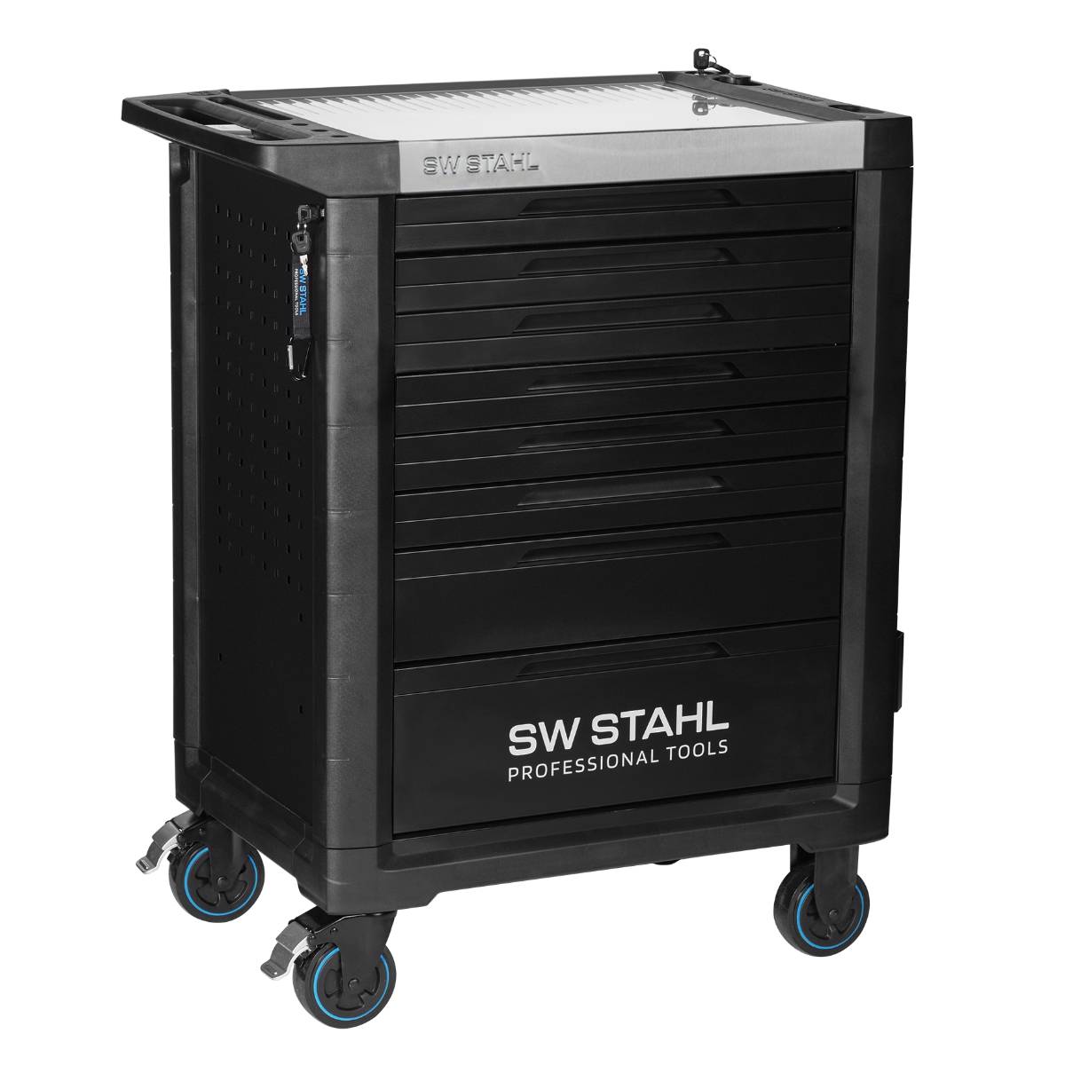 SW-Stahl Profi-Werkstattwagen TT801, schwarz, unbestückt