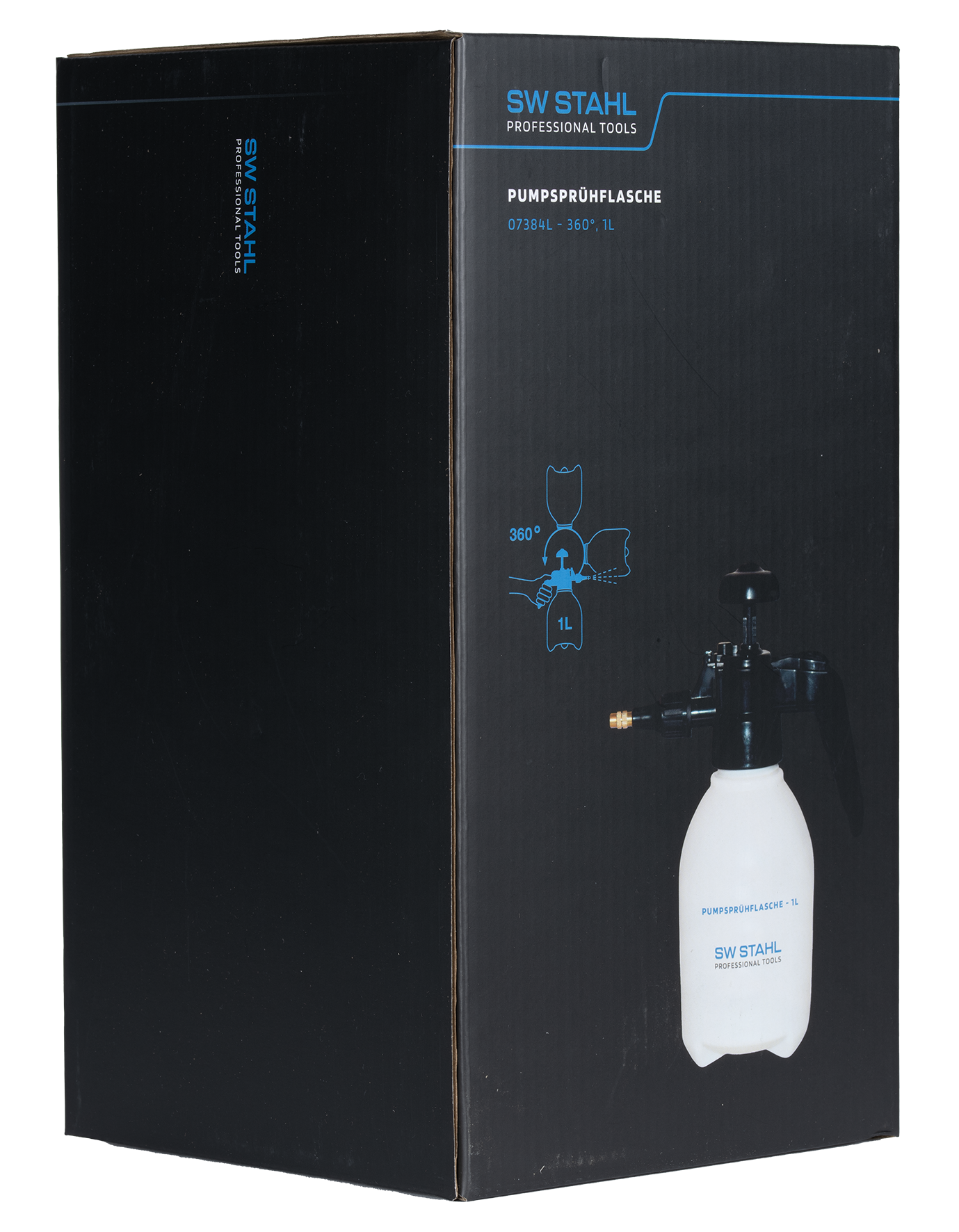 SW-Stahl Pumpsprühflasche 360°, 1 l