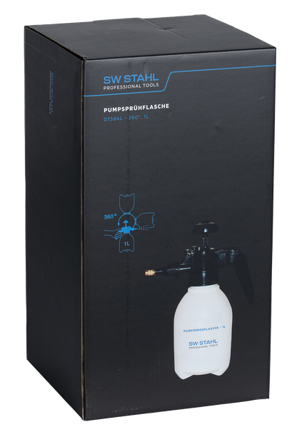 SW-Stahl Pumpsprühflasche 360°, 1 l