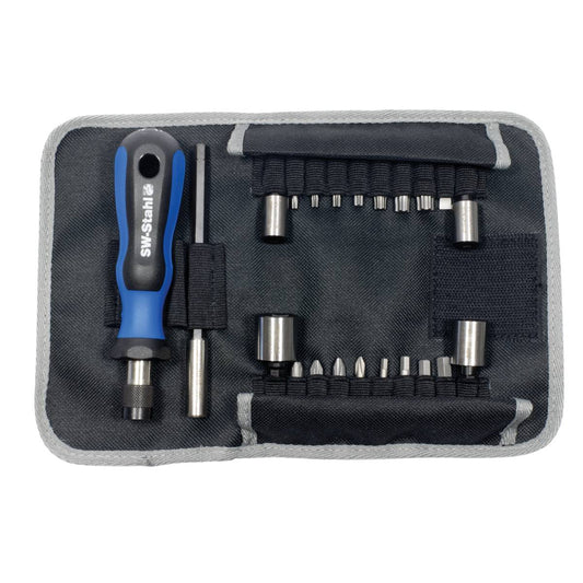 SW-Stahl Bitsortiment, 1/4", 22-teilig