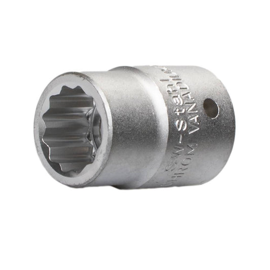 SW-Stahl Steckschlüsseleinsatz, 3/4", Zwölfkant, 22 mm