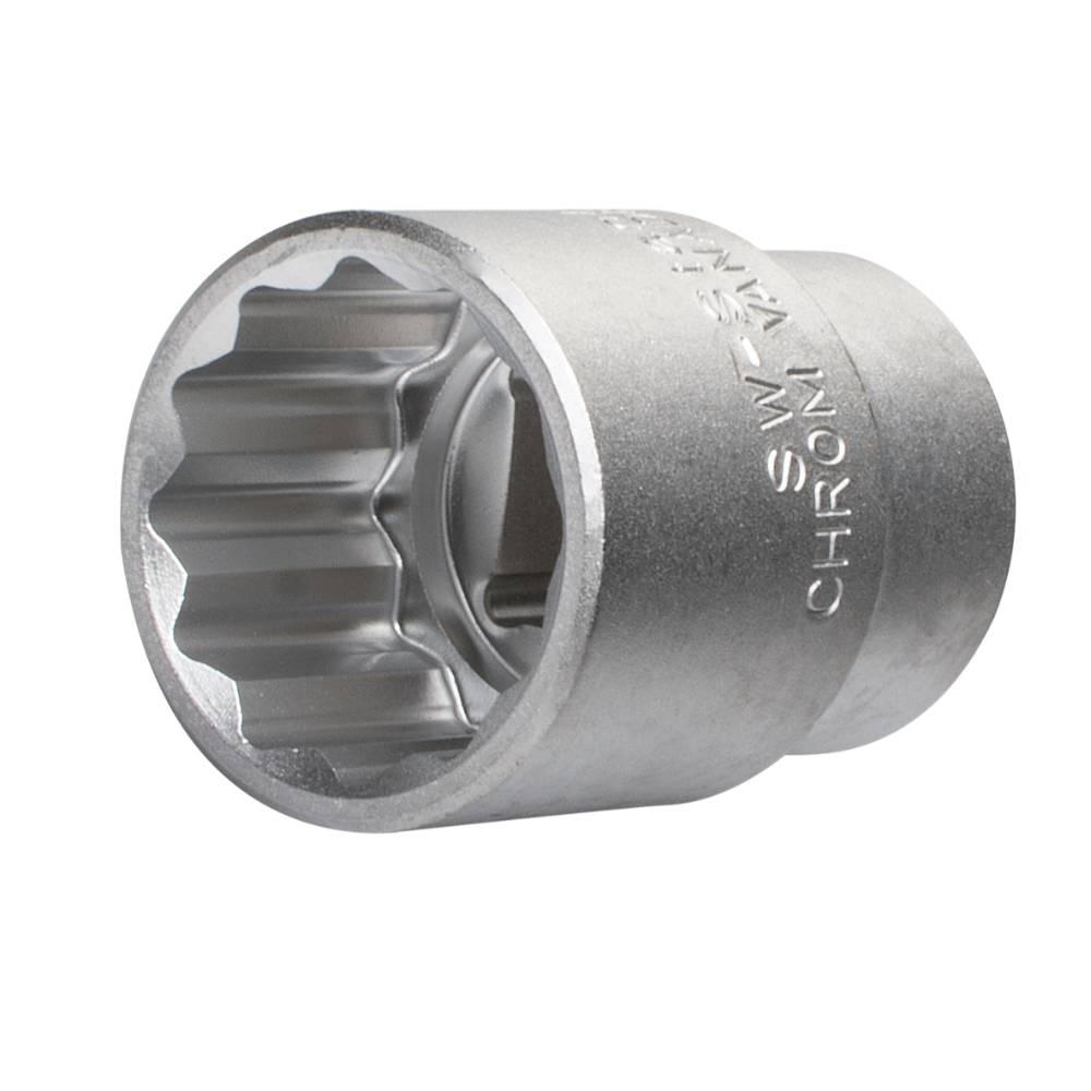 SW-Stahl Steckschlüsseleinsatz, 3/4", Zwölfkant, 34 mm