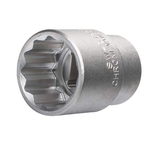 SW-Stahl Steckschlüsseleinsatz, 3/4", Zwölfkant, 34 mm