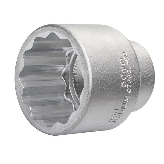 SW-Stahl Steckschlüsseleinsatz, 3/4", Zwölfkant, 50 mm
