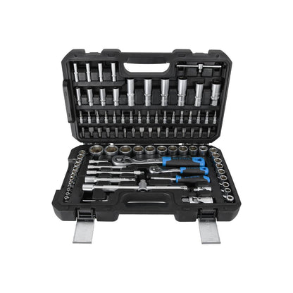 SW-Stahl Steckschlüsselsatz, 1/4", 1/2", 97-teilig