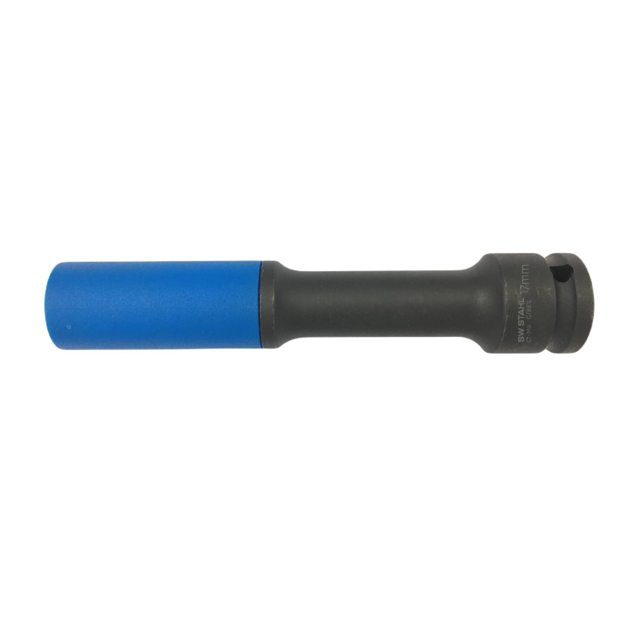 SW-Stahl Radmutterneinsatz, 1/2", 17 mm, lang