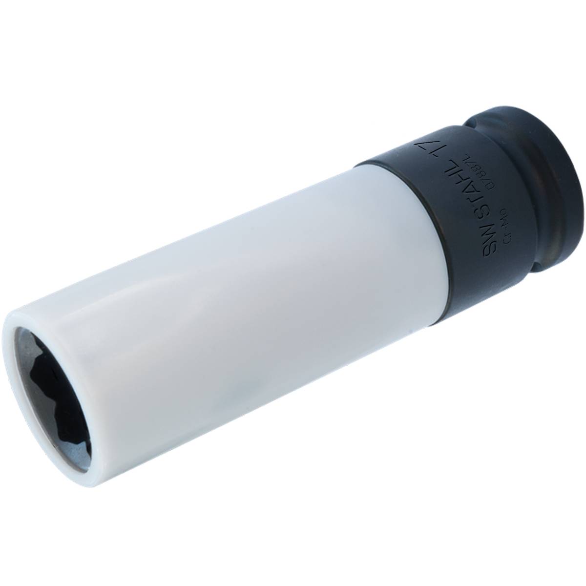 SW-Stahl Radmutterneinsatz, 1/2", 17 mm, tief