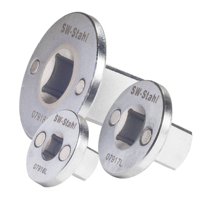 SW-Stahl Vergrößerungsadaptersatz, 1/4"-3/4", 3-teilig