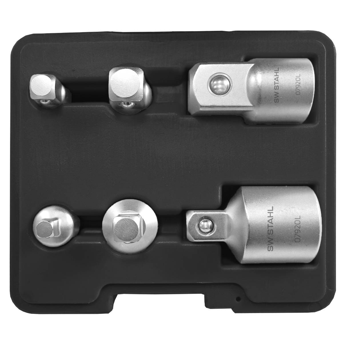 SW-Stahl Adaptersatz, 1/4"-3/4", 6-teilig