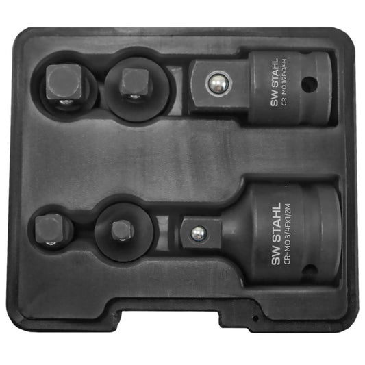 SW-Stahl IMPACT-Adaptersatz, 1/4"-3/4", 6-teilig