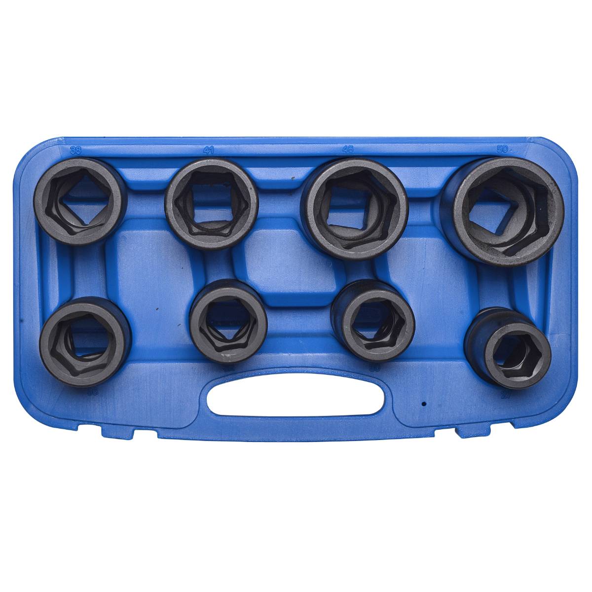 SW-Stahl IMPACT-Steckschlüsseleinsätze, 1", 27-50 mm, 8-teilig
