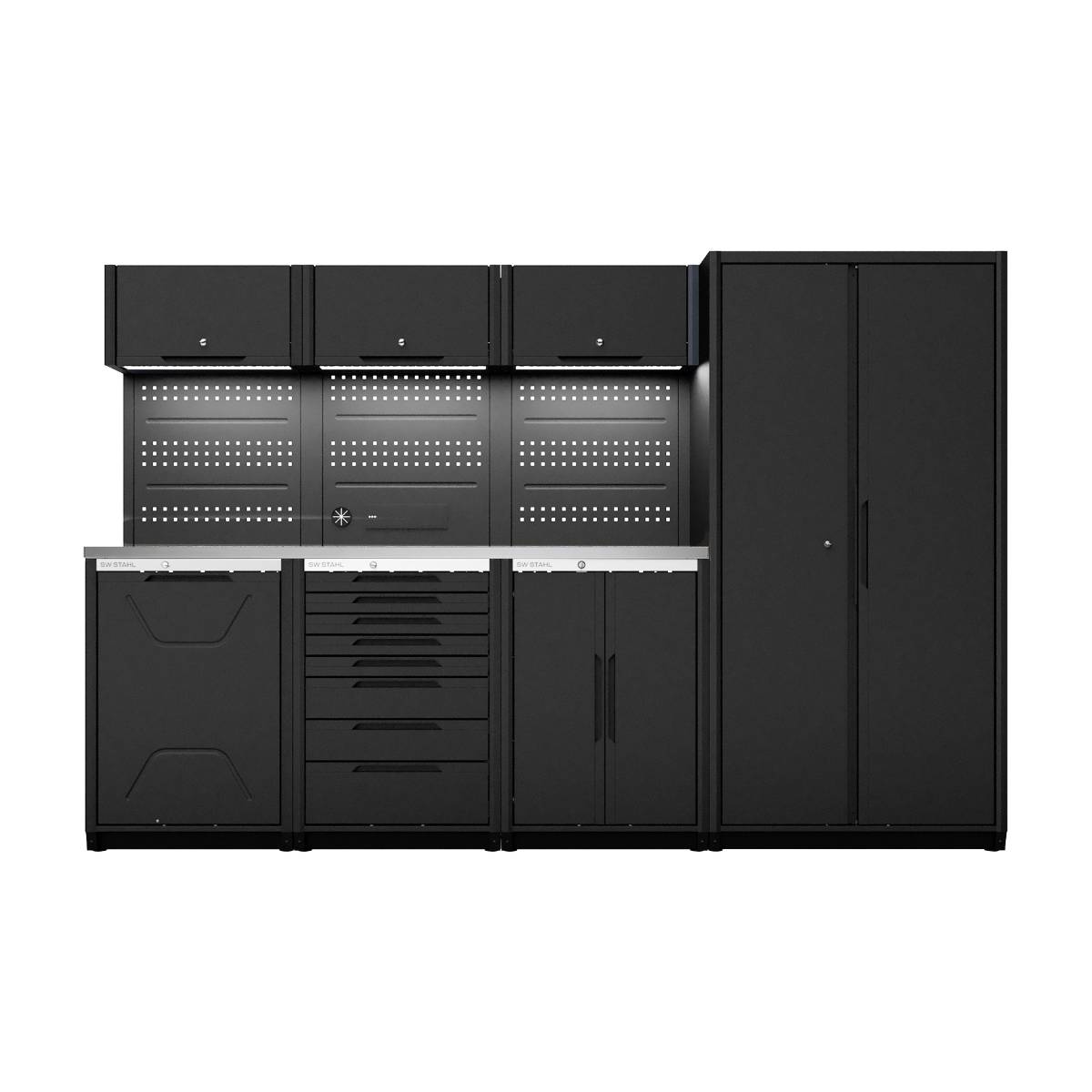 SW-Stahl TB8000 Zusammenstellung "EINSTEIGER", Edelstahl AP, 3,10 m