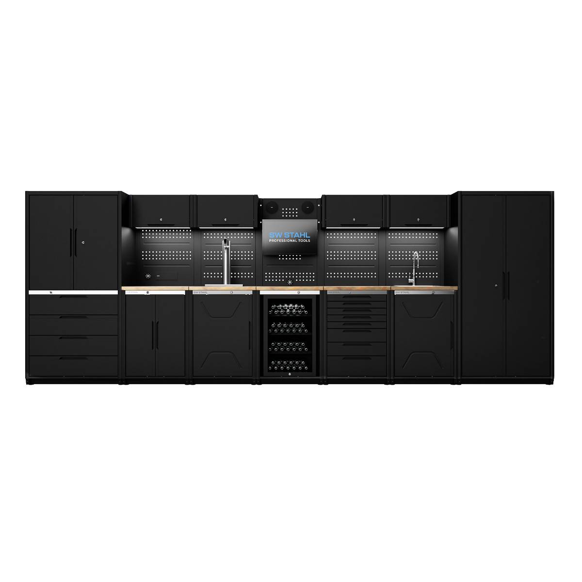 SW-Stahl TB8000 Zusammenstellung "SHOW ROOM" 5,40 m