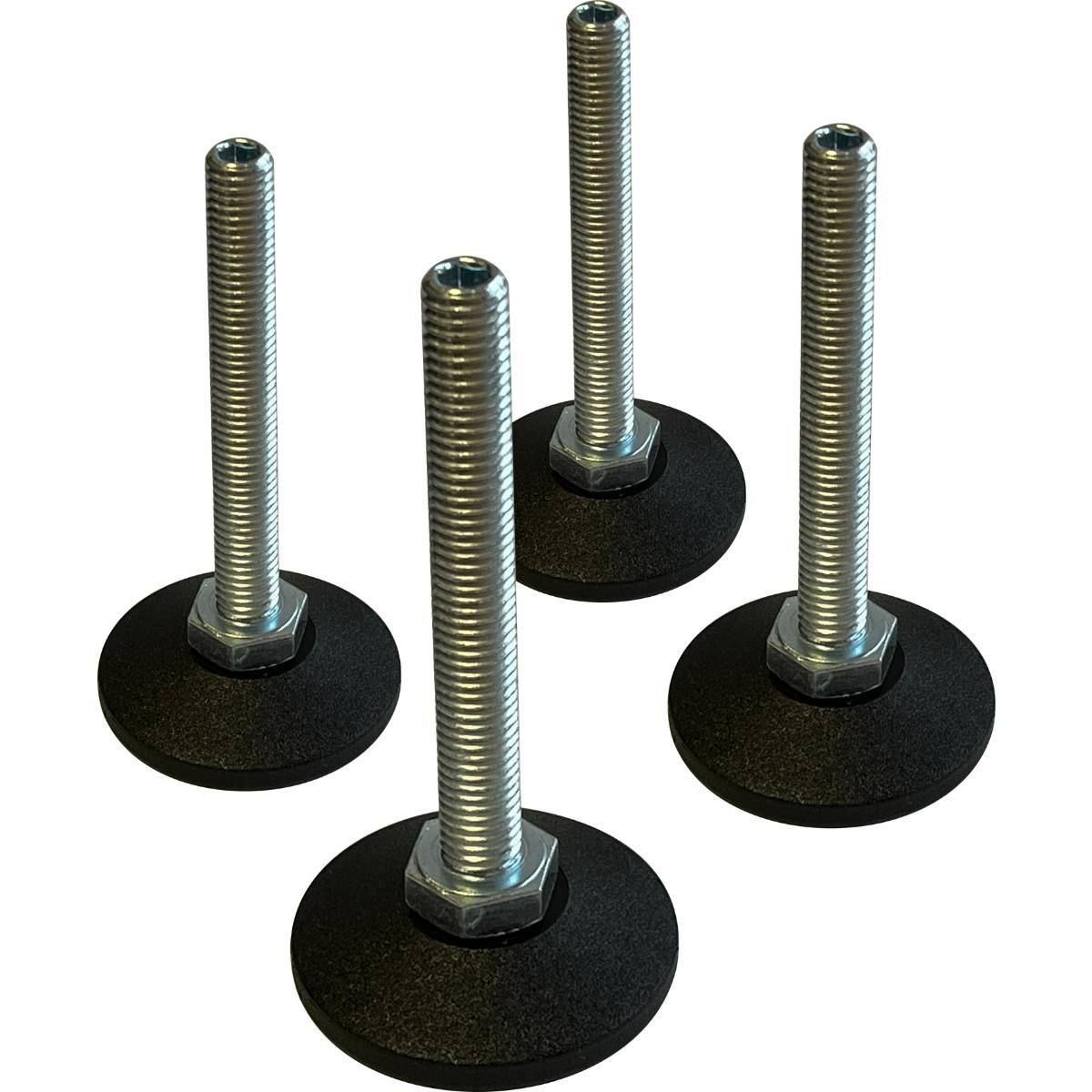 SW-Stahl Höhenverstellbare Füße, 4-teilig