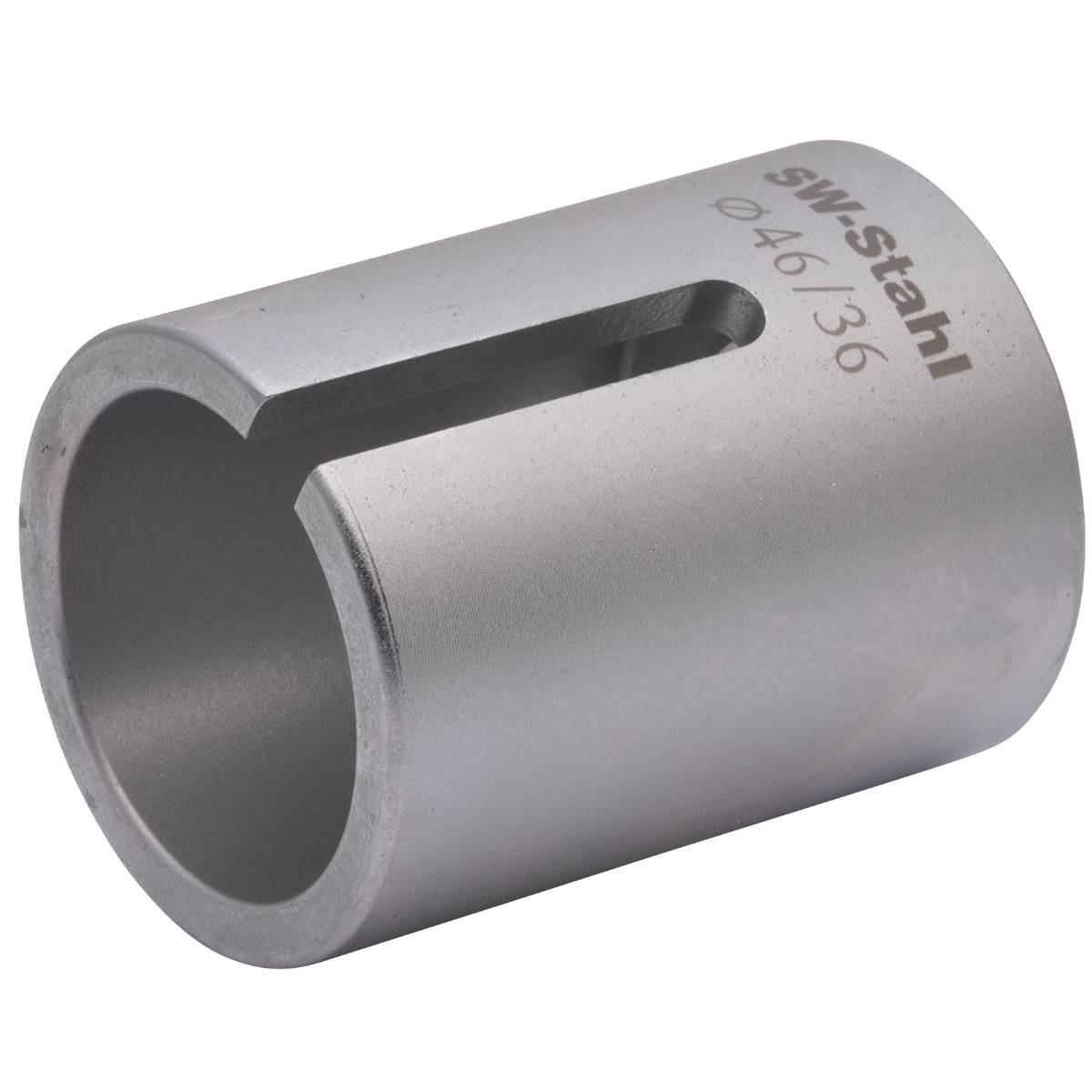 SW-Stahl Druckstück mit Kontrollaussparung, 46/36 mm