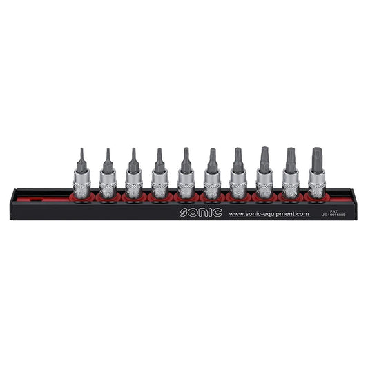Sonic Bitsatz 1/4" TX Plus auf Steckleiste 10-teilig - 101008