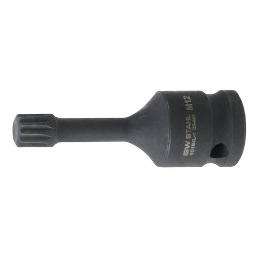 SW-Stahl Schraubendreheinsatz, Vielzahn M12, 1/2", 72mm