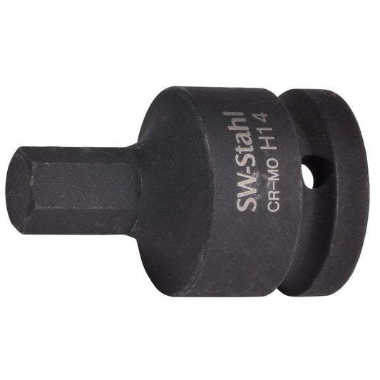 SW-Stahl IMPACT-Schraubendreheinsatz, 3/4", Innensechskant, 14 mm