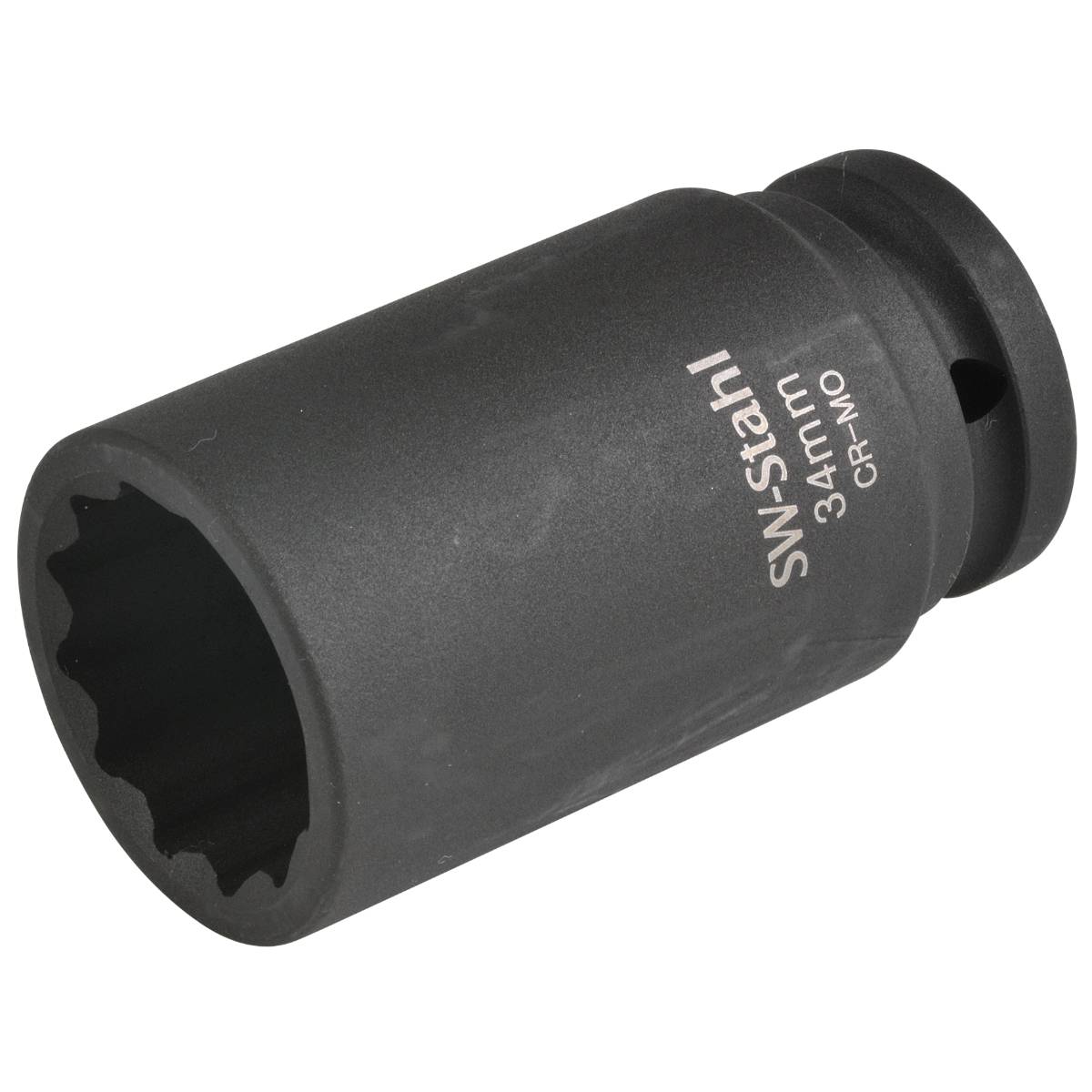 SW-Stahl IMPACT-Steckschlüsseleinsatz, 3/4", Zwölfkant, 34 mm, tief