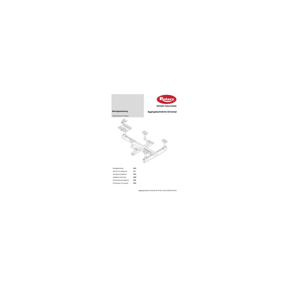 Ravaglioli Aggregataufnahme Universal | für W221, W164, W209, R171, R230, R251