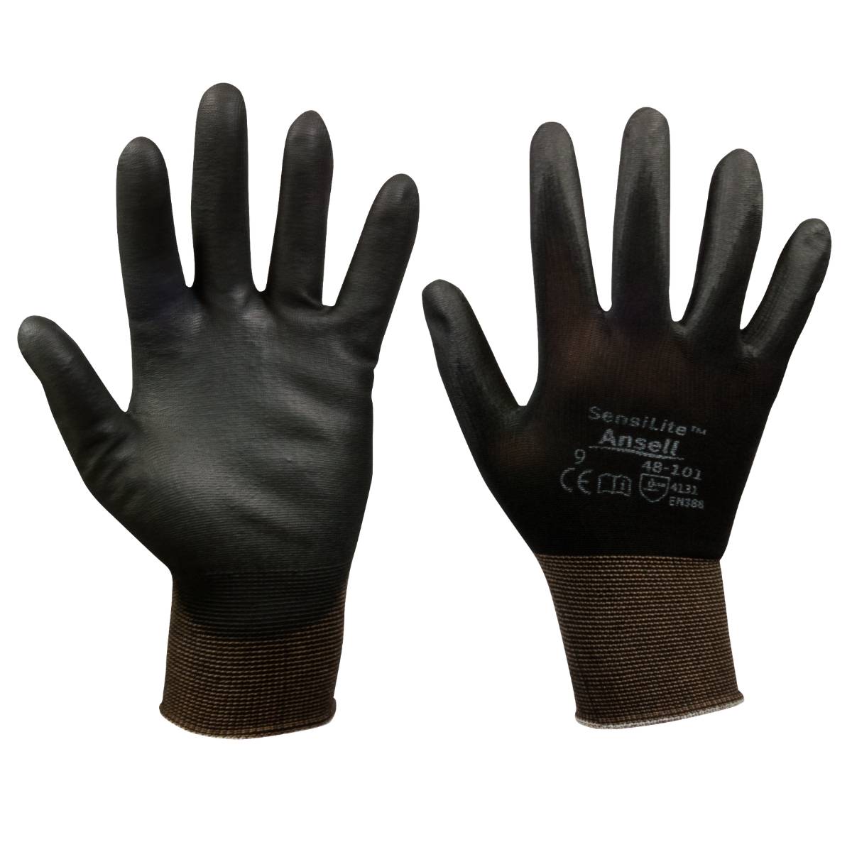 SW-Stahl Nylon Feinstrickhandschuh, Gr. 9, 1 Paar