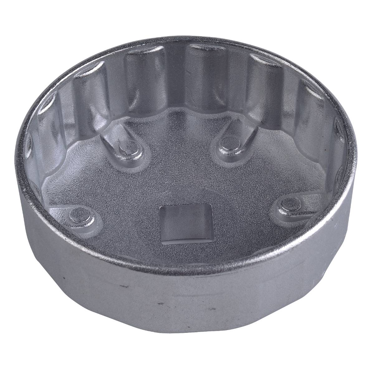 SW-Stahl Ölfilterschlüssel, Alu, 1/2'' Antrieb, 74 mm, 14 Kanten