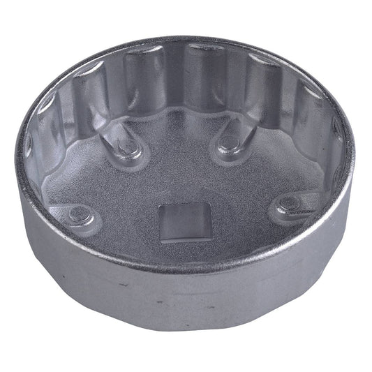 SW-Stahl Ölfilterschlüssel, Alu, 1/2'' Antrieb, 74 mm, 14 Kanten