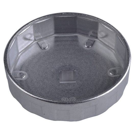 SW-Stahl Ölfilterschlüssel, Alu, 1/2'' Antrieb, 91 mm, 15 Kanten