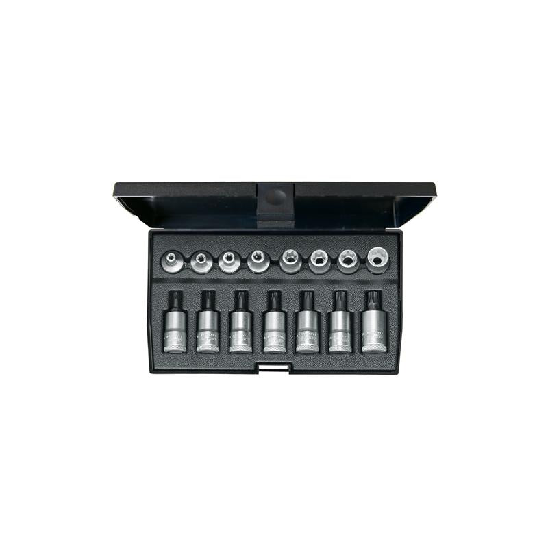 GEDORE Schraubendreher-Set 3/8 Zoll 15-teilig Innen-Außen Torx ITX 30 TX-015