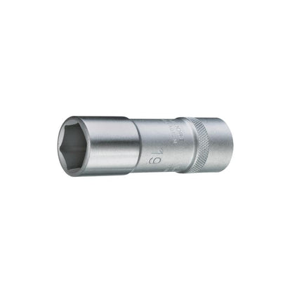 GEDORE Steckschlüsseleinsatz 1/2 Zoll, lang, Sechskant, 12 Millimeter - 19 L 12