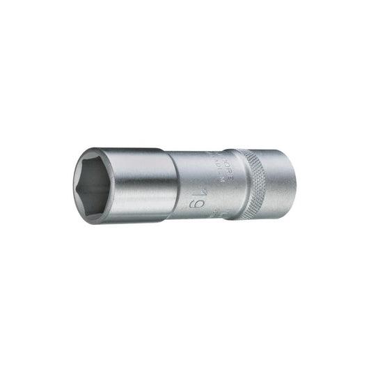GEDORE Steckschlüsseleinsatz 1/2 Zoll, lang, Sechskant, 16 Millimeter - 19 L 16