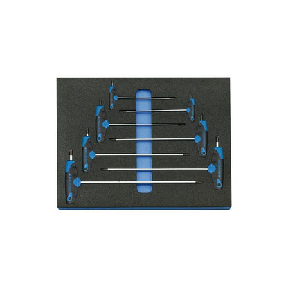 GEDORE Winkelschraubendreher-Satz in Check-Tool-Modul, 7-teilig 2005 CT2-2143 KTX
