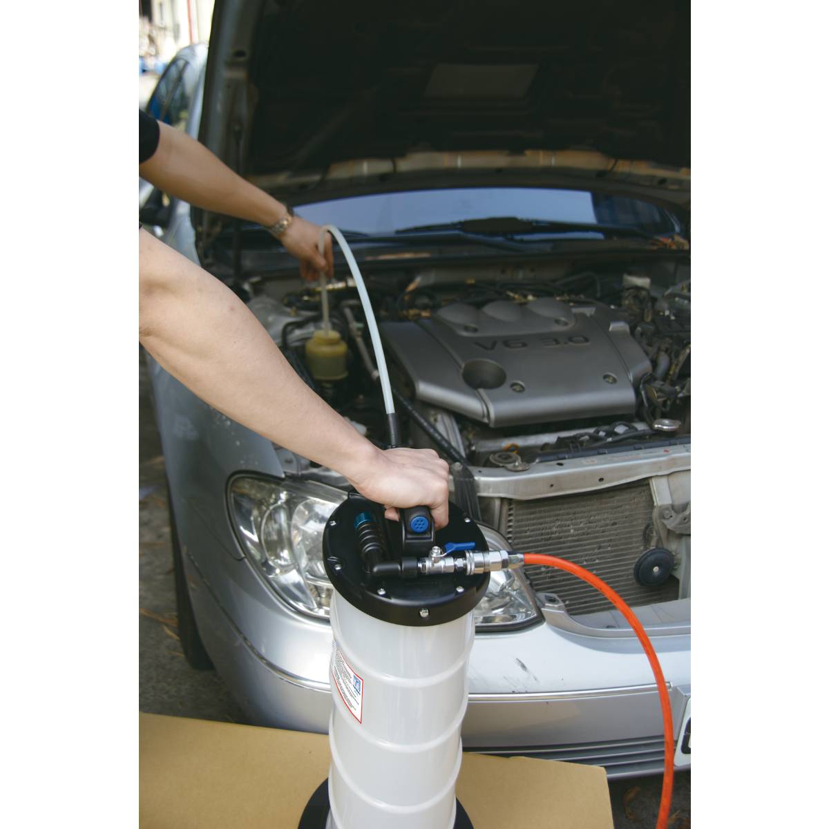 SW-Stahl Absaugpumpe, 9,5 l
