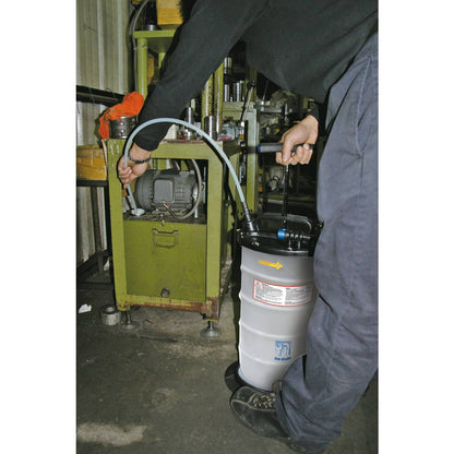 SW-Stahl Absaugpumpe, 9,5 l