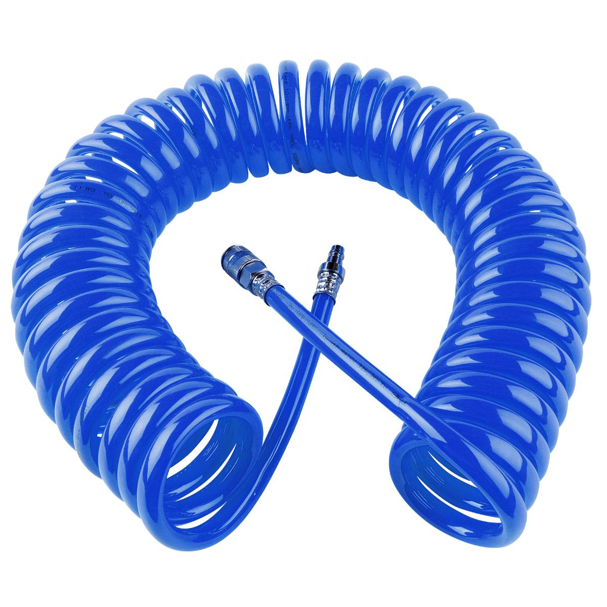 SW-Stahl Druckluft-Spiralschlauch, Innendurchmesser 10 mm, 10 m