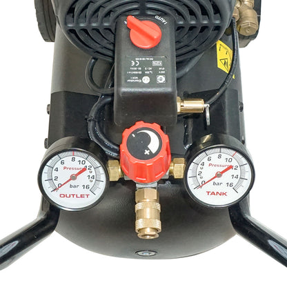 Aerotec Ölfreier Kolbenkompressor Zenith 270 TECH SILENT (230 Volt / 68 dB)