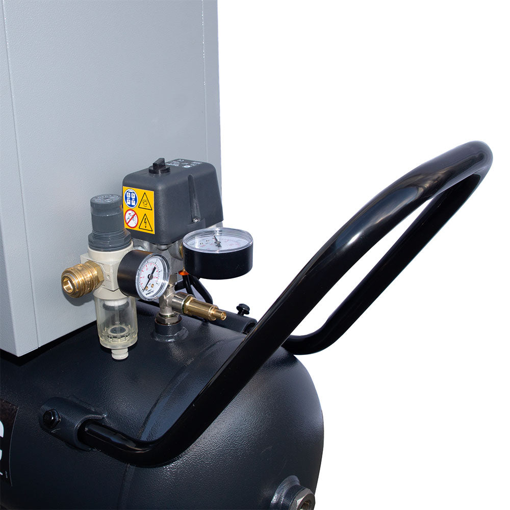 Aerotec Ölgeschmierter Kolbenkompressor 320-10-50 SUPERSIL (230 Volt / 65 dB)