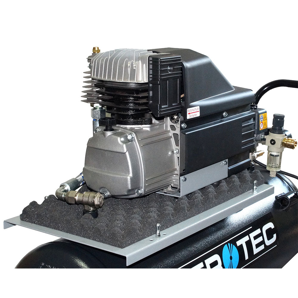 Aerotec Ölgeschmierter Kolbenkompressor 320-10-50 SUPERSIL (230 Volt / 65 dB)