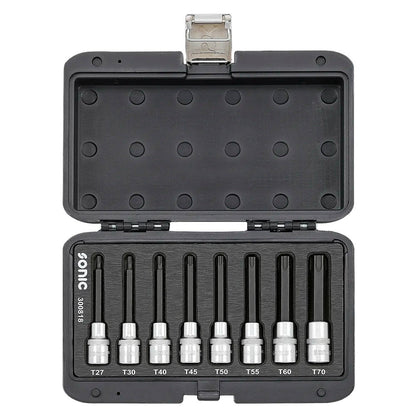 Sonic BMCS Blasformkoffer mit 1/2 TX Biteinsätze lang, 8-teilig
