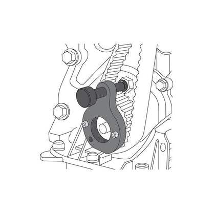 GEDORE Arretierwerkzeug Satz für Volkswagen 1.6 und 2.0 TDI KL-0280-706 KA