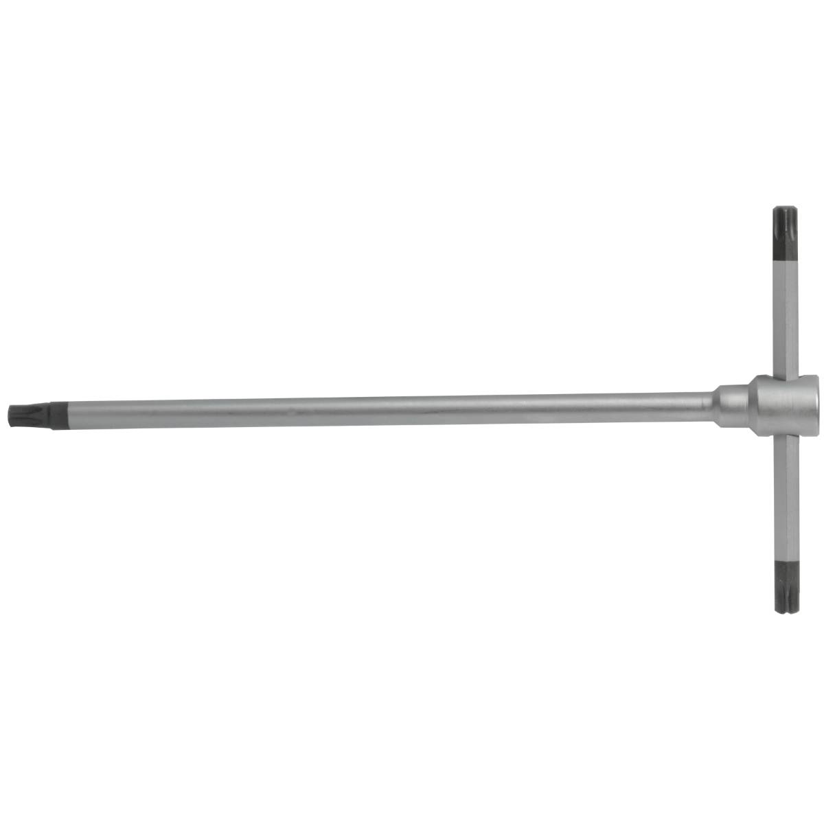 SW-Stahl T-Griff Winkelschraubendreher, Vollmetall, T-Profil, T27 x 180 mm