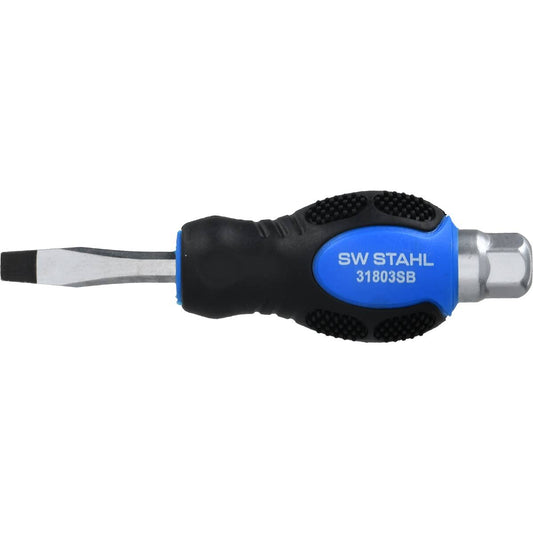 SW-Stahl Schraubendreher, schlagfest, Schlitz, 6,0 x 38 mm