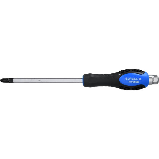SW-Stahl Schraubendreher, schlagfest, Kreuz, PH3 x 150 mm