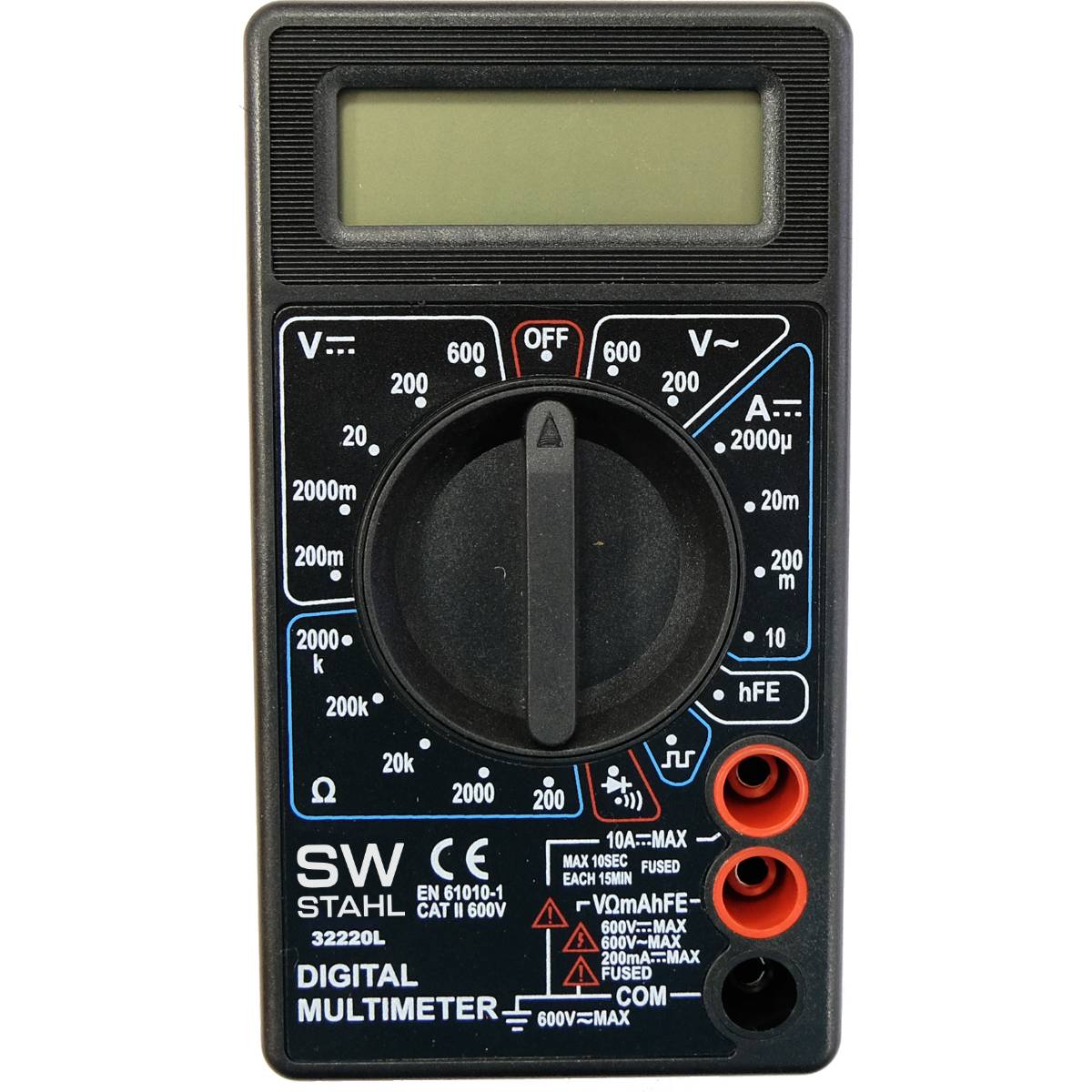 SW-Stahl Digital-Multimeter, 600 V